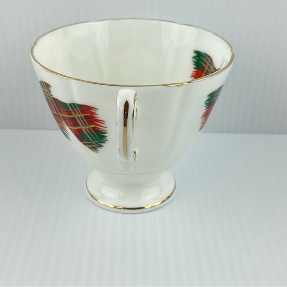 Adderley New Brunswick Tartan China Cup Fine Bone China - Picture 2 of 6